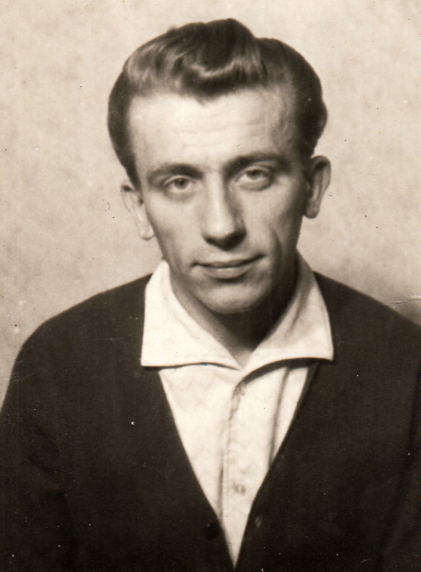 Vladimír Stehlík v roce 1956. Zdroj: archiv pamětníka