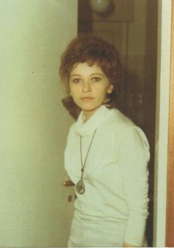 Magdalena těsně po emigraci do Itálie, 1971