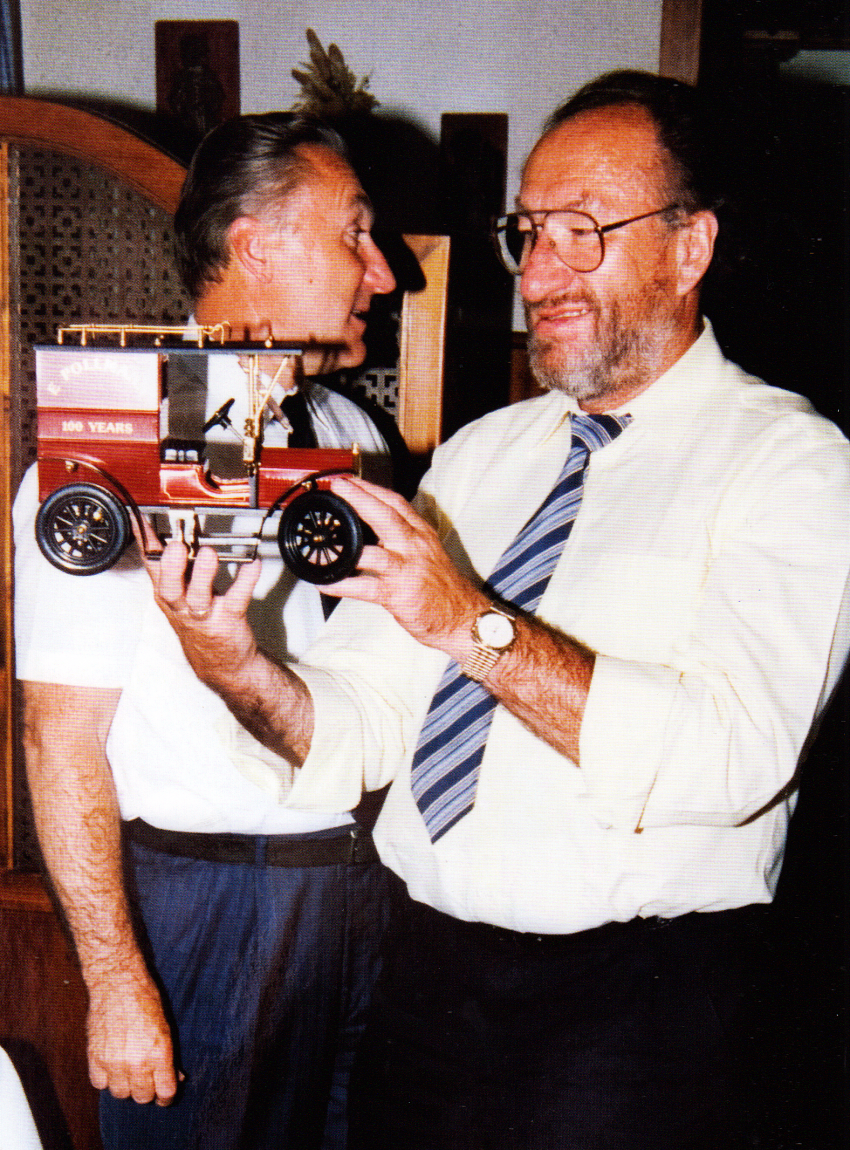 Herbert a Ernst Pollmannovi, představitelé dolnorakouské firmy Pollmann. Zdroj: archiv pamětníka