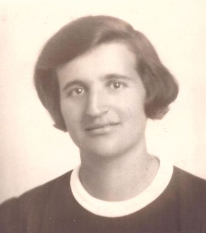 Matka Marie Baranová, portrét z roku 1938. Zdroj: Paměť národa / archiv pamětnnice