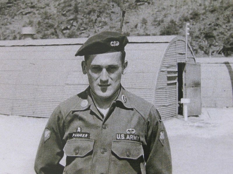 Milan Paumer v uniformě US Army, 50. léta.. Zdroj: Paměť národa / archiv pamětníka