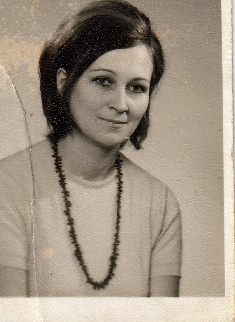 Dagmar Stachová roku 1966. Zdroj: archiv pamětnice