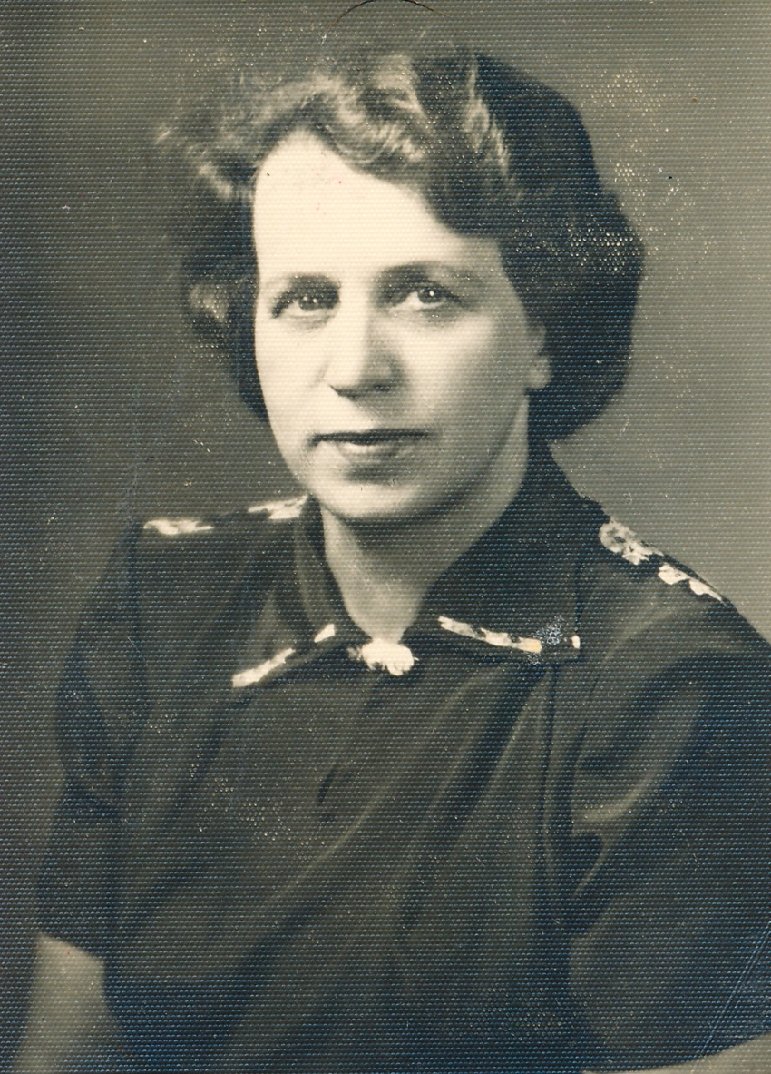 Marie Metzlová po válce. Zdroj: archiv pamětnice