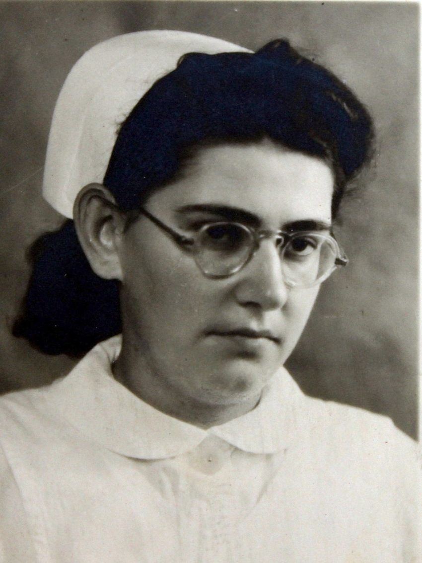 Jako ošetřovatelka na Mauriciu. Zdroj: archiv pamětnice, dodala Jitka Radkovičová