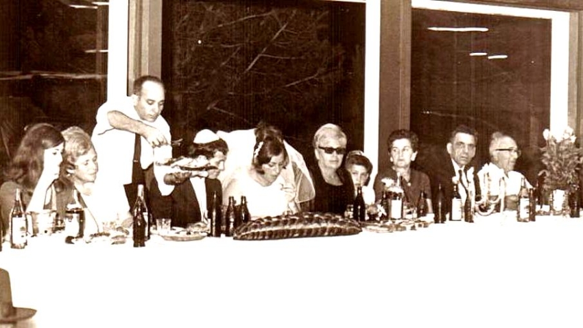 Svatba Heleny Kleinové. Zdroj: archiv pamětnice