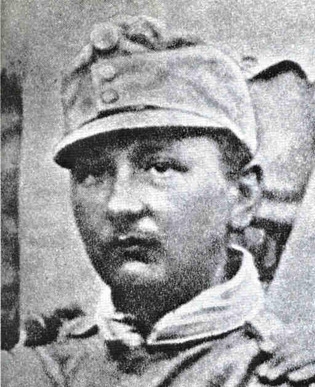 Jaroslav Hašek v c. k. armádě roku 1915