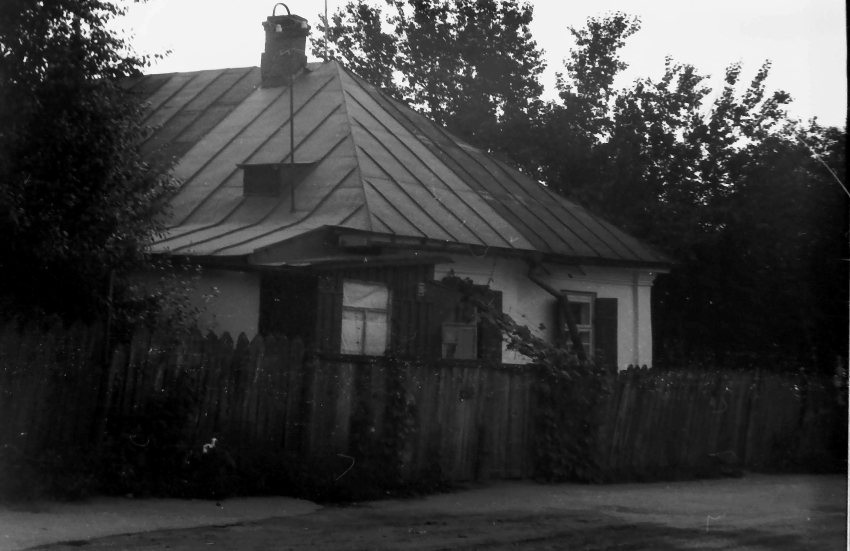 Domek v němž žila Ludmila Czerneková v Žytomyru v SSSR. Zdroj: Paměť národa