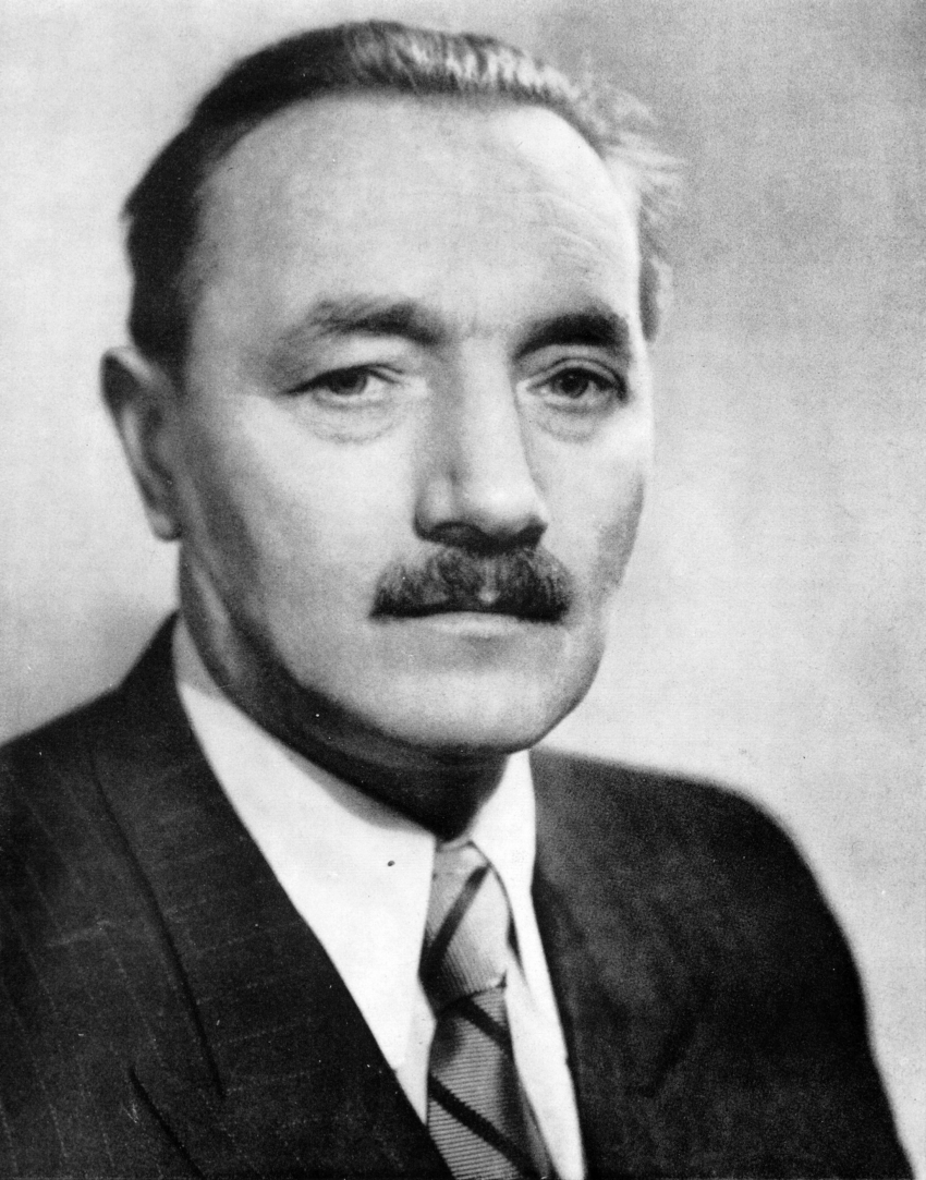 Bolesław Bierut, polský prezident (1947–1952) a posléze předseda rady ministrů (1952–1954). Zdroj: Wikipedie