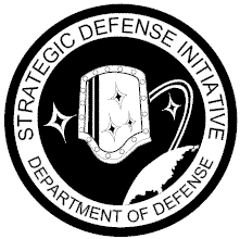 Logo Strategické obranné iniciativy. Zdroj: Wikipedia Commons