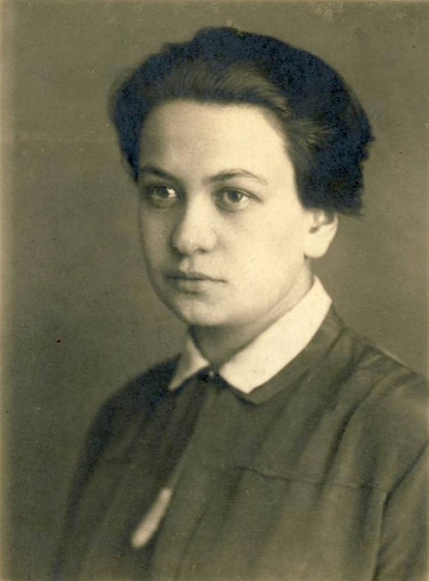 Růžena Vacková za studií. Zdroj: archiv Andreje Gjuriće