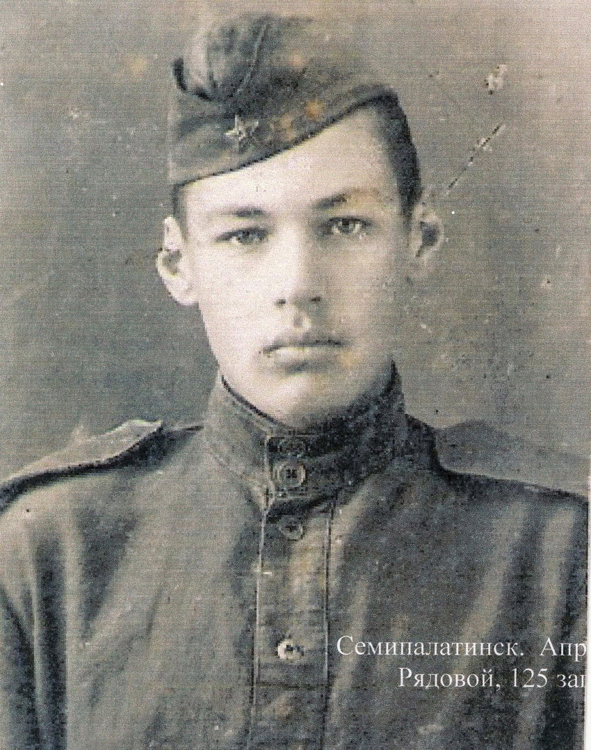 Alexandr Muratov během své služb v Semipalatinsku. Zdroj: archiv pamětníka