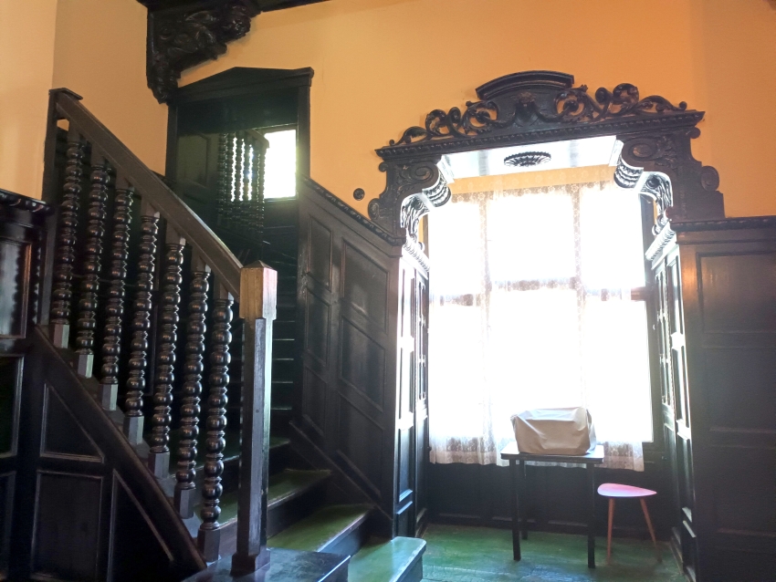 Vstupní hala Kendeho vily dochovaná v původním stavu. Zdroj: Tomáš Trantina.