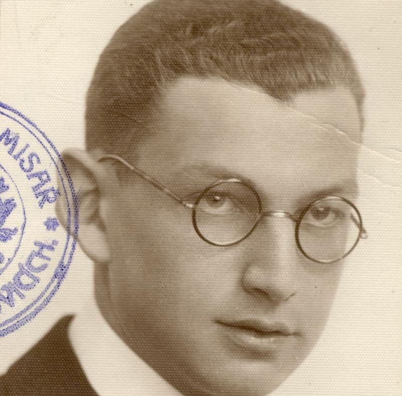 Otto Kende, zavražděný esesmany na samém konci války. Zdroj: www.holocaust.cz