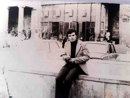 Vardan Harutyunyan jako student, 1978–79. Zdroj: archiv pamětníka