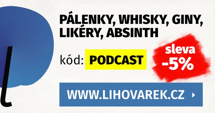 Lihovarek.cz – sponzor podcastu