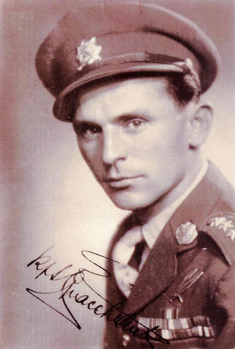 Antonín Špaček v době druhé světové války. Zdroj: Paměť národa