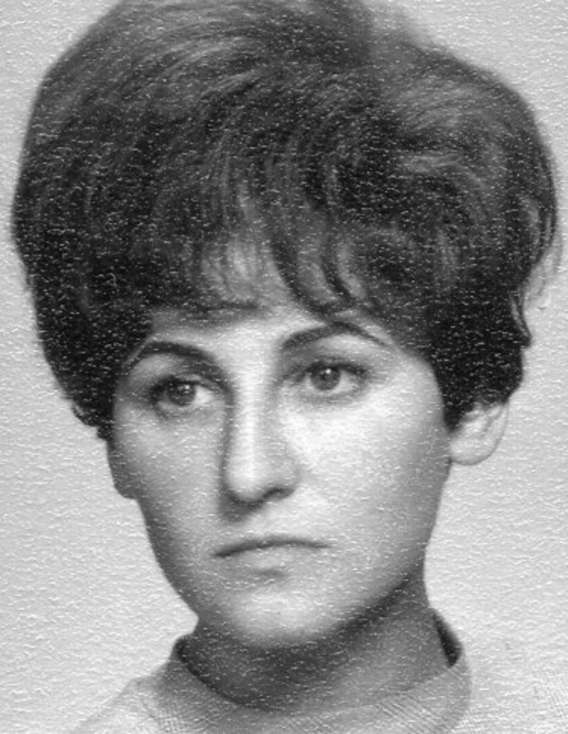 Eva Tejčková v mládí.