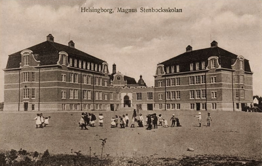 Helsingborg, kde Eva trávila karanténu. Foto: Paměť národa