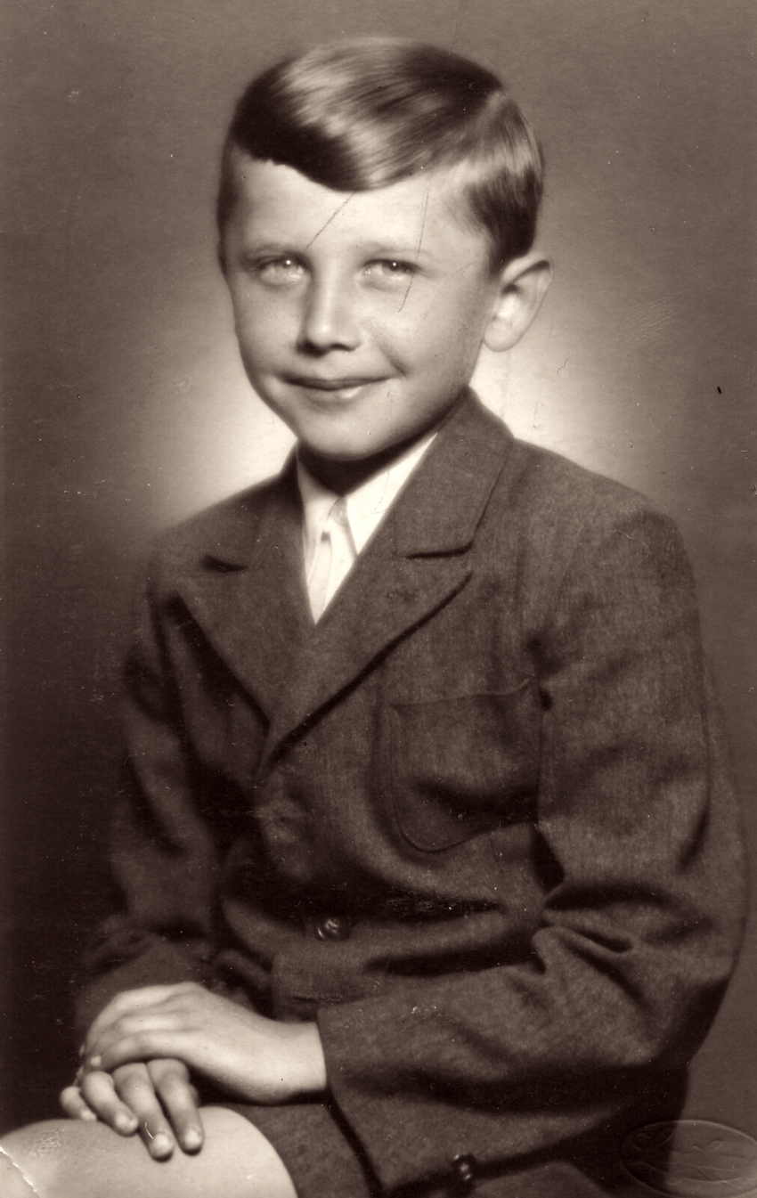 Jan Vodňanský v páté třídě v roce 1950. Foto: Paměť národa