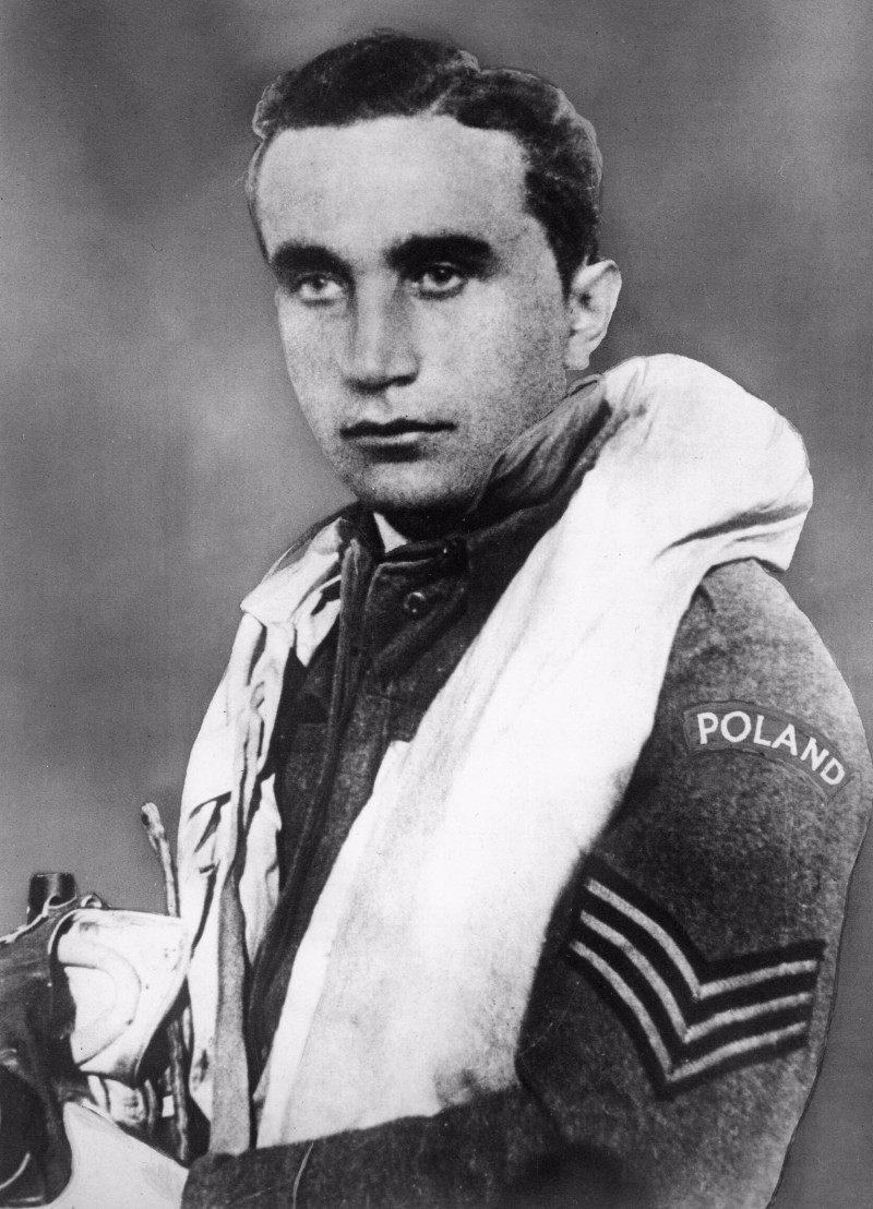 Josef František, příslušník 303. polské stíhací perutě, eso bitvy o Británii ve druhé světové válce.