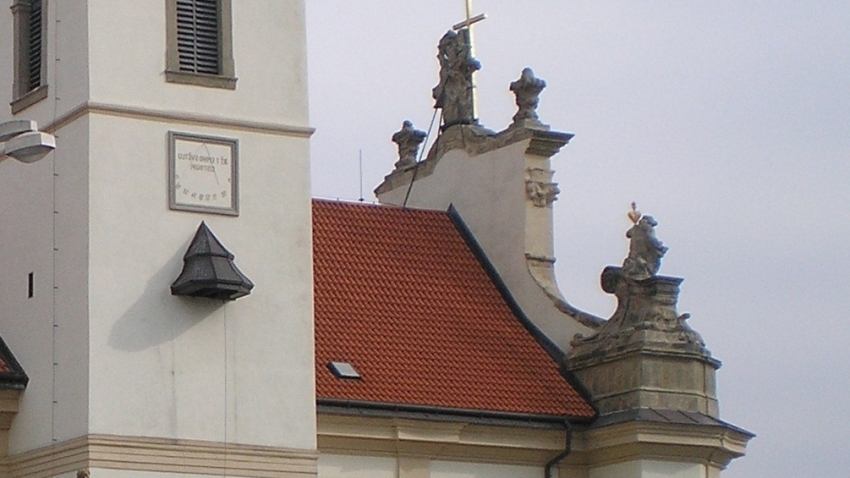 Kostel sv. Bartoloměje v Heřmanově Městci. Public domain