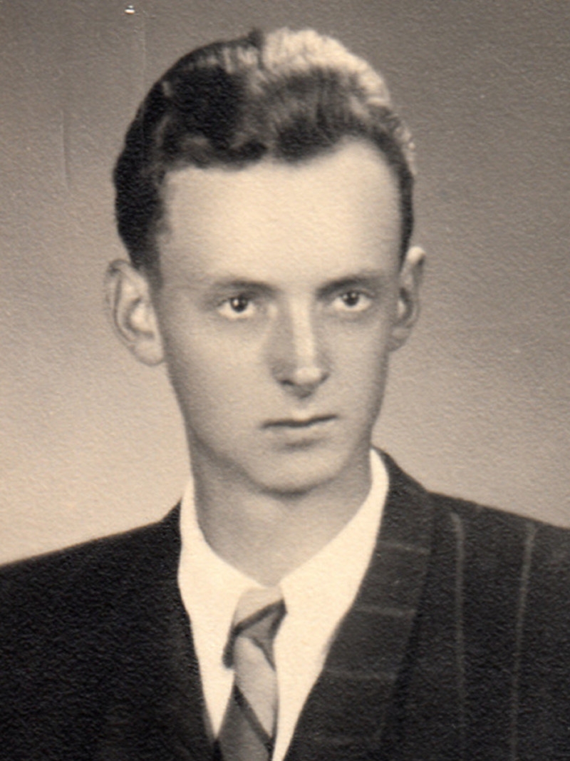 Rostislav Sochorec mladší v roce 1950. Zdroj: Paměť národa