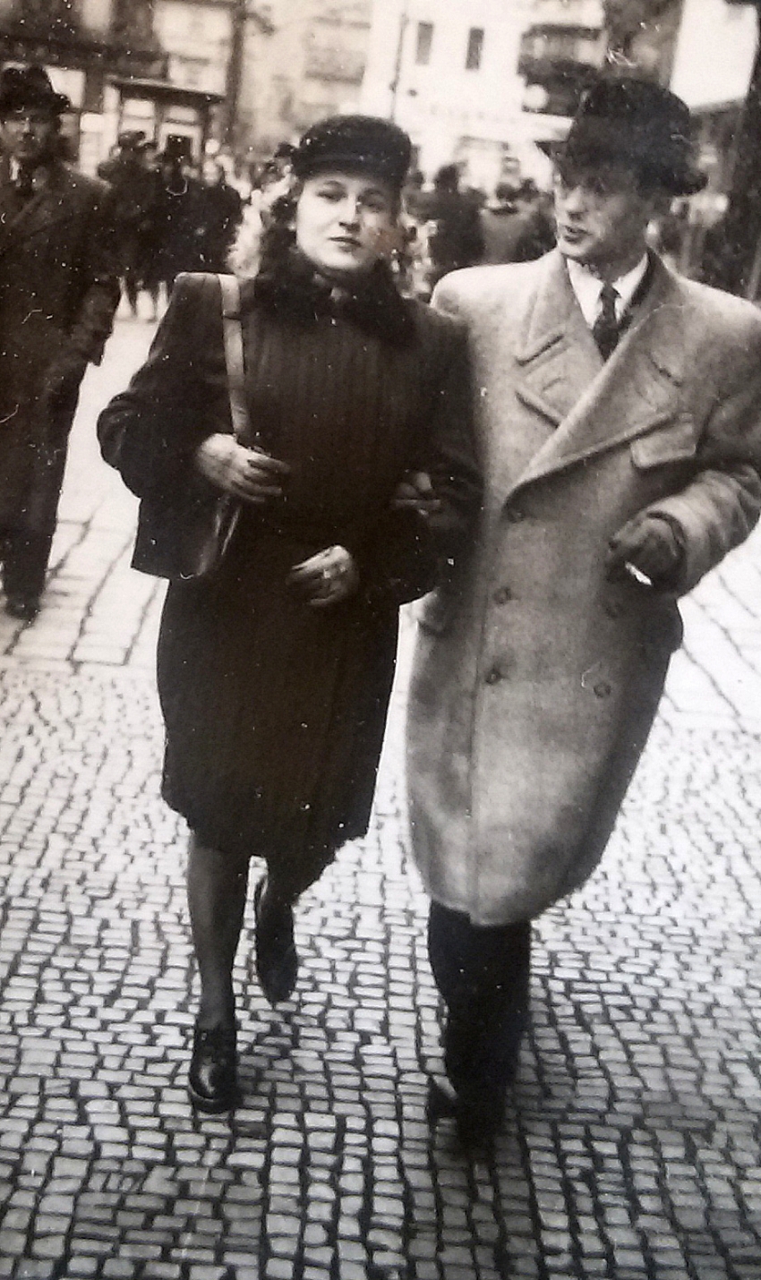 Věra s budoucím manželem v době seznámení. Zdroj: archiv Věry Kazdové