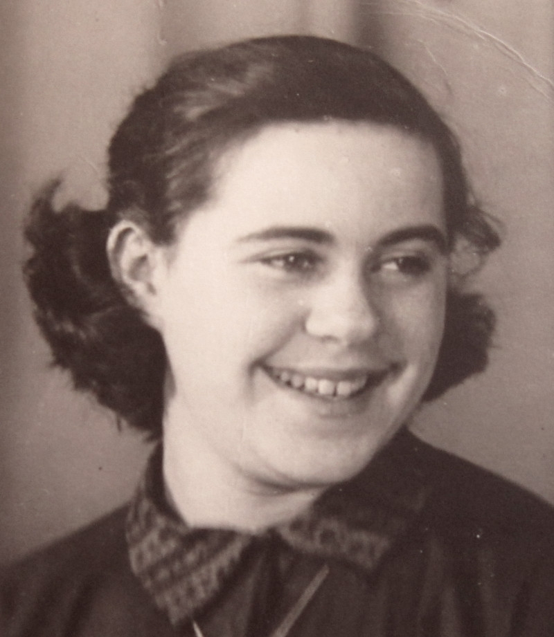 Marie Andělová v roce 1954.