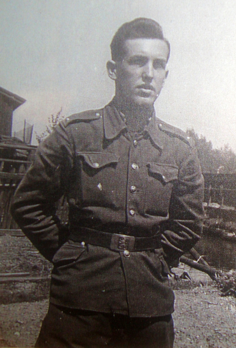 Josef Vyletěl byl po skončení války ještě v červnu 1945 nasazen do prostoru Moravské Ostravy kvůli sporu s Polskem. Foto: Paměť národa