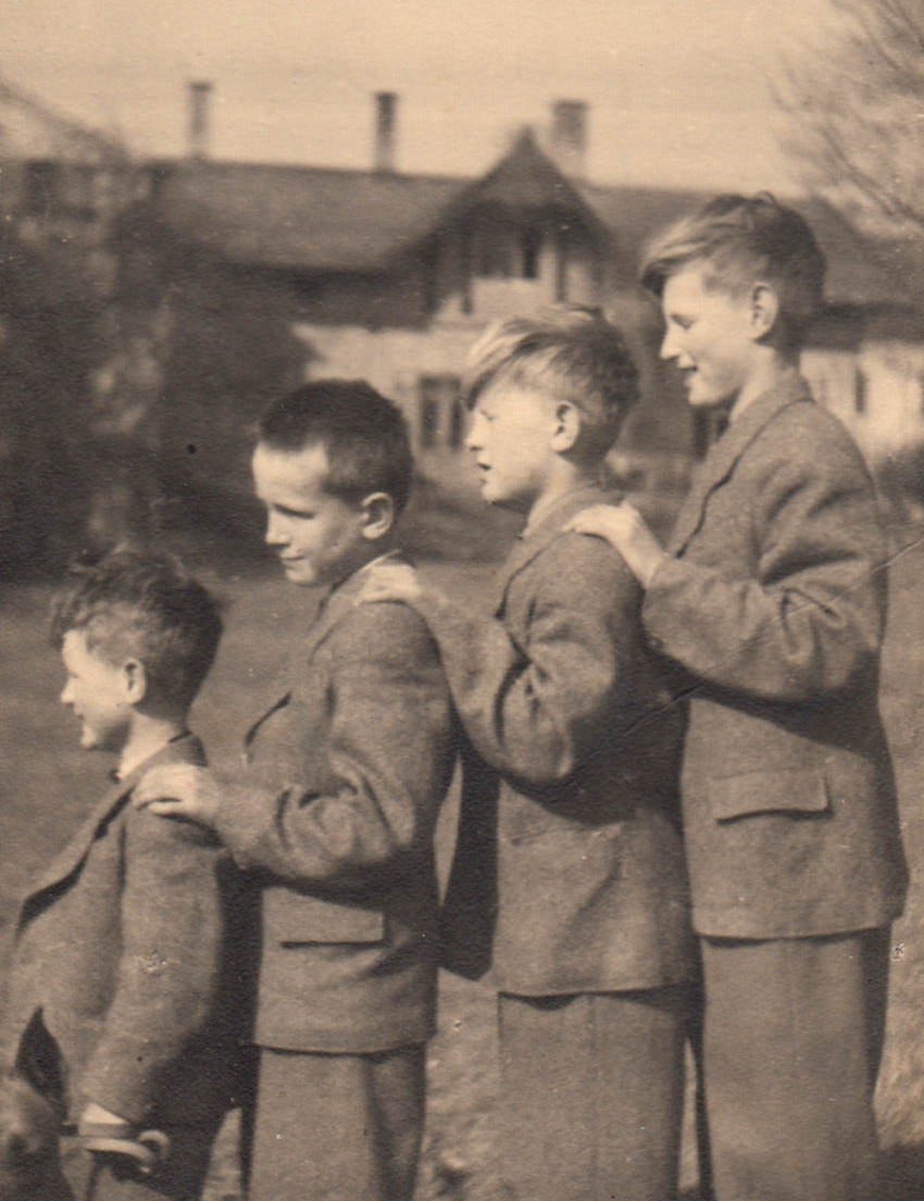 Bratři Dohalští, zleva Václav, Jiří, Antonín a Zdeněk.