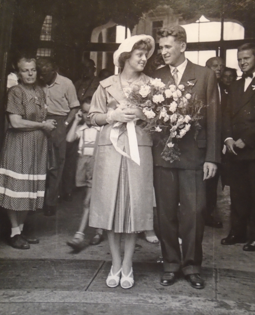 Sňatek s Janou Molovou v roce 1959 nepřežil odloučení během věznění Ivo Klempíře. Zdroj: Paměť národa / archiv pamětníka