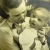 Otto Fidor s maminkou Otilií Fidorovou, 1952