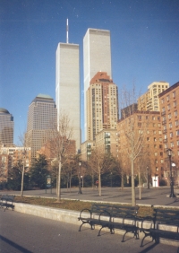 Budovy „dvojčat“ na podzim 2000. Zdroj: archiv Josefa Hlavy
