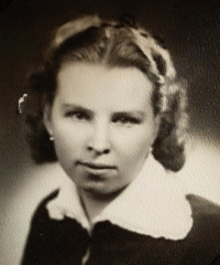 young Vlasta Zezulová