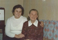 Zdena Lovečková s maminkou