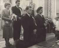 1956, svatba 2