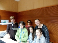 Žákovský tým v rozhlase