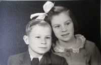 Olga s bratrem
