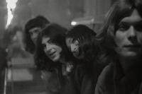 I. beatový festival: Vladimír Smetana druhý zleva. Praha, 1967