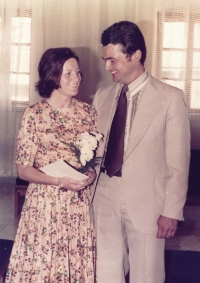 1977, 2nd wedding