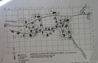 Mapa Hynčic nad Moravou před druhou světovou válkou