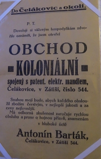 Obchod dědy Bartáka