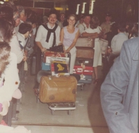 Po prílete do Austrálie, Sydney, september 1981