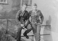 Stanislav Stojaspal na vojně v Prešově