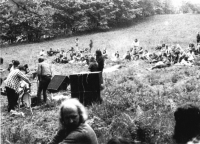 Undergroundový festival v roce 1985 na Třemešku  pořádaný na pětadvacáté narozeniny Antonína Mikšíka