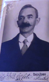 Antonín Barták, dědeček