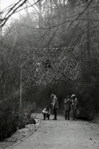 Happening na Petříně. Praha, 1972