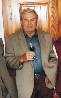 Undated, the witness in his wine cellar
