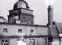 The former public observatory on Českobratrská Street in the center of Ostrava	