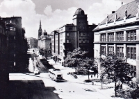 Pohled na bývalou hvězdárnu v Českobratrské ulici v Ostravě
